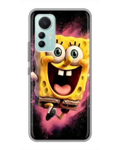 Чохол для Xiaomi Mi 12 Lite з картинкою «Вибуховий Спанч Боб»