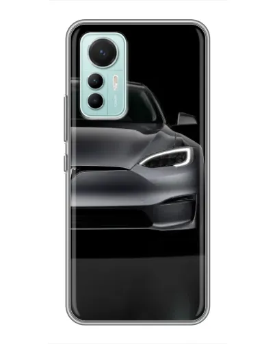 Чехол для Xiaomi Mi 12 Lite с картинкой «Tesla Model S Look» Чехол для Xiaomi Mi 12 Lite с картинкой «Tesla Model S Look»