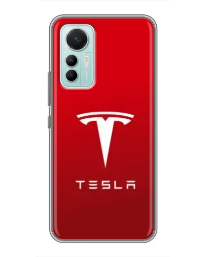 Чехол для Xiaomi Mi 12 Lite с картинкой «Tesla Red Classic» Чехол для Xiaomi Mi 12 Lite с картинкой «Tesla Red Classic»