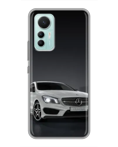 Чохол для Xiaomi Mi 12 Lite з картинкою «Mercedes AMG GT Silver»