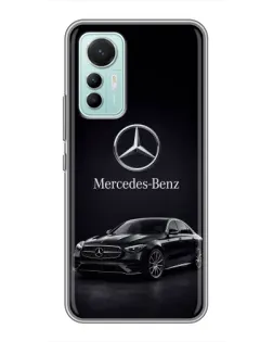 Чохол для Xiaomi Mi 12 Lite з картинкою «Mercedes — решітка радіатора»