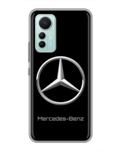 Чохол для Xiaomi Mi 12 Lite з картинкою «Mercedes Silver Logo»