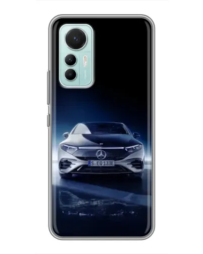 Чохол для Xiaomi Mi 12 Lite з картинкою «Нічний Mercedes EQ»