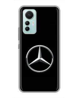 Чохол для Xiaomi Mi 12 Lite з картинкою «Mercedes класичний лого»