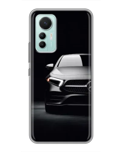 Чохол для Xiaomi Mi 12 Lite з картинкою «Світло фар Mercedes»