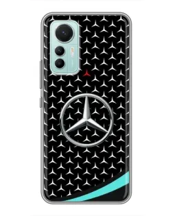 Чохол для Xiaomi Mi 12 Lite з картинкою «Mercedes — бірюзовий акцент»