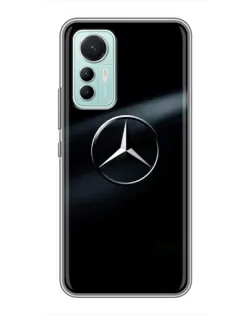 Чохол для Xiaomi Mi 12 Lite з картинкою «Mercedes на металі»