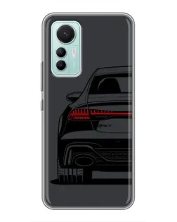 Чохол для Xiaomi Mi 12 Lite з картинкою «Задня частина Audi — арт»