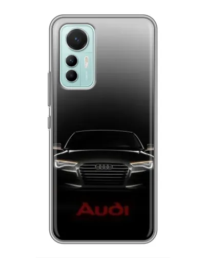 Чохол для Xiaomi Mi 12 Lite з картинкою «Audi — градієнтний контур»