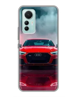 Чохол для Xiaomi Mi 12 Lite з картинкою «Audi RS — червоний стиль»