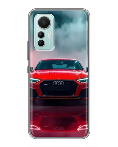 Чохол для Xiaomi Mi 12 Lite з картинкою «Audi RS — червоний стиль»