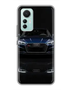 Чохол для Xiaomi Mi 12 Lite з картинкою «Audi — нічне відображення»