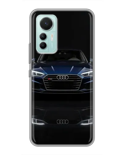 Чохол для Xiaomi Mi 12 Lite з картинкою «Audi — нічне відображення»