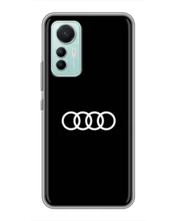Чохол для Xiaomi Mi 12 Lite з картинкою «Audi White Logo»