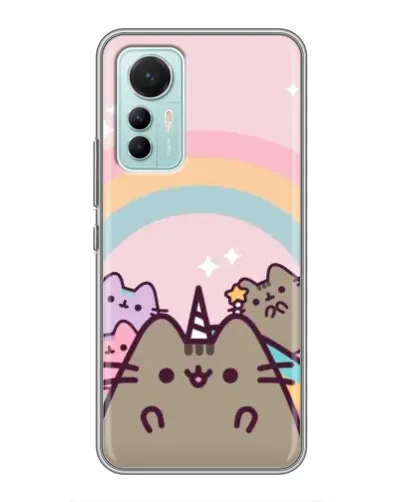 Чохол для Xiaomi Mi 12 Lite з картинкою «Єдиноріг Pusheen»