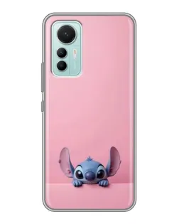 Чехол для Xiaomi Mi 12 Lite с картинкой «Stitch выглядывает»