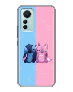 Чехол для Xiaomi Mi 12 Lite с картинкой «Stitch и Angel Love»