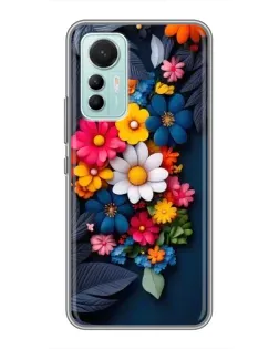 Чохол для Xiaomi Mi 12 Lite з картинкою «Квіткова феєрія»