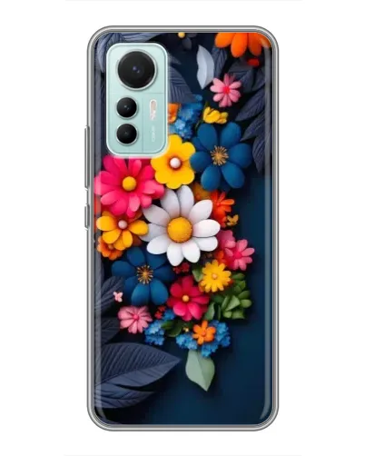 Чохол для Xiaomi Mi 12 Lite з картинкою «Квіткова феєрія» Чохол для Xiaomi Mi 12 Lite з картинкою «Квіткова феєрія»