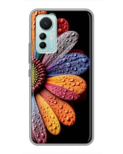 Чохол для Xiaomi Mi 12 Lite з картинкою «Райдужна квітка» Чохол для Xiaomi Mi 12 Lite з картинкою «Райдужна квітка»