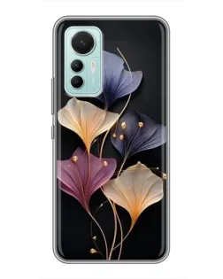 Чохол для Xiaomi Mi 12 Lite з картинкою «Лілові квіти грації»