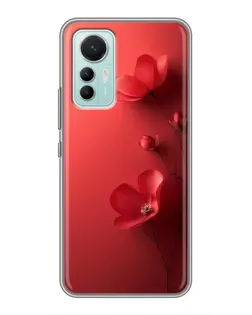 Чохол для Xiaomi Mi 12 Lite з картинкою «Макові суцвіття»