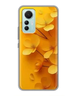 Чохол для Xiaomi Mi 12 Lite з картинкою «Золоті пелюстки»