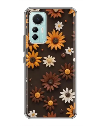 Чохол для Xiaomi Mi 12 Lite з картинкою «Візерунок з маленьких соняшників» Чохол для Xiaomi Mi 12 Lite з картинкою «Візерунок з маленьких соняшників»