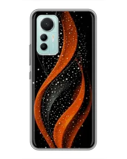 Чехол для Xiaomi Mi 12 Lite с картинкой «Огненная звездная волна»