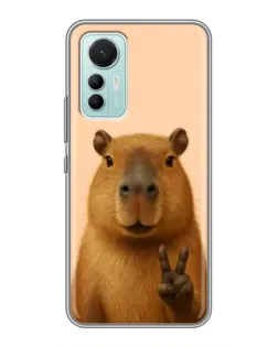 Чохол для Xiaomi Mi 12 Lite з картинкою «Капібара вікторія»