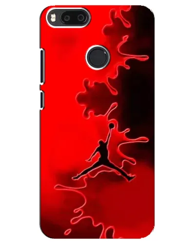 Чехол для Xiaomi Mi A1 / Mi 5X с картинкой «Jordan Red Smoke»