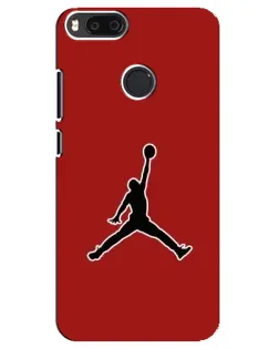 Чехол для Xiaomi Mi A1 / Mi 5X с картинкой «Jordan Red Back»
