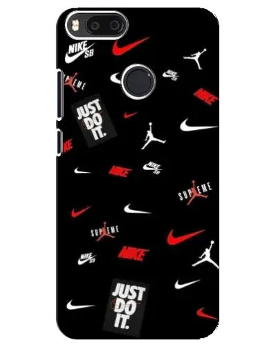 Чехол для Xiaomi Mi A1 / Mi 5X с картинкой «Nike Mix Pattern»