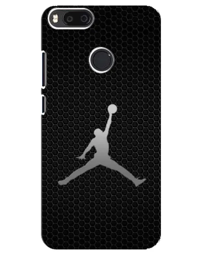 Чехол для Xiaomi Mi A1 / Mi 5X с картинкой «Jordan Dark Carbon»