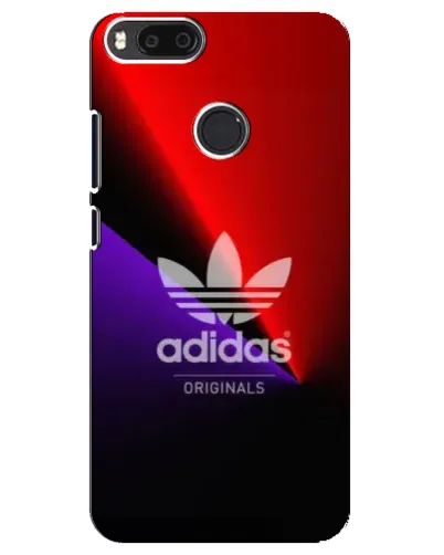 Чехол для Xiaomi Mi A1 / Mi 5X с картинкой «Adidas Red Neon»