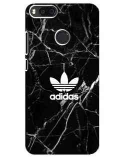 Чехол для Xiaomi Mi A1 / Mi 5X с картинкой «Белый мрамор Adidas»