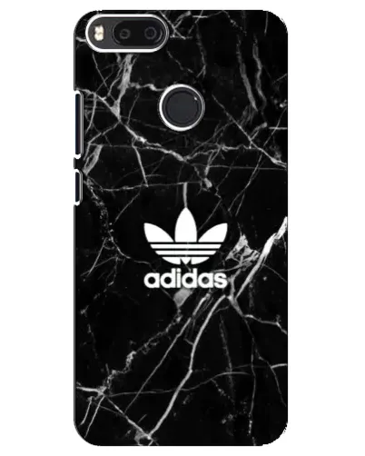 Чехол для Xiaomi Mi A1 / Mi 5X с картинкой «Белый мрамор Adidas»