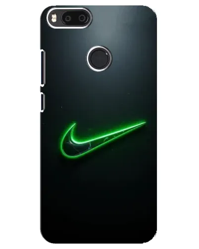 Чехол для Xiaomi Mi A1 / Mi 5X с картинкой «Неоновый контур Nike» Чехол для Xiaomi Mi A1 / Mi 5X с картинкой «Неоновый контур Nike»