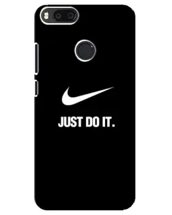 Чехол для Xiaomi Mi A1 / Mi 5X с картинкой «Классический принт Nike»