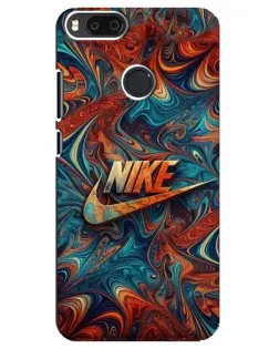 Чехол для Xiaomi Mi A1 / Mi 5X с картинкой «Nike в абстракции»
