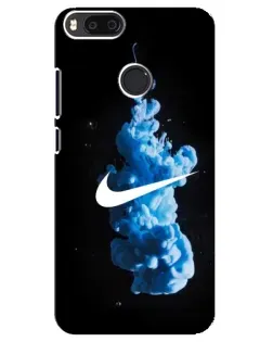 Чехол для Xiaomi Mi A1 / Mi 5X с картинкой «Nike и синий дым»