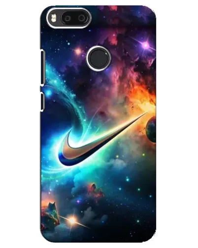 Чехол для Xiaomi Mi A1 / Mi 5X с картинкой «Космический Nike Swoosh» Чехол для Xiaomi Mi A1 / Mi 5X с картинкой «Космический Nike Swoosh»