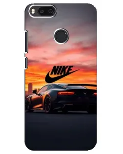 Чехол для Xiaomi Mi A1 / Mi 5X с картинкой «Nike и суперкар»