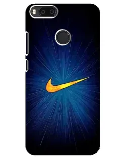 Чохол для Xiaomi Mi A1 / Mi 5X з картинкою «Синій пульс Nike» Чохол для Xiaomi Mi A1 / Mi 5X з картинкою «Синій пульс Nike»