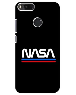 Чохол для Xiaomi Mi A1 / Mi 5X з картинкою «NASA — класика Red Blue» Чохол для Xiaomi Mi A1 / Mi 5X з картинкою «NASA — класика Red Blue»