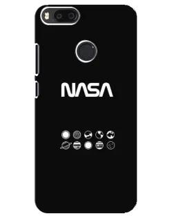 Чехол для Xiaomi Mi A1 / Mi 5X с картинкой «NASA — технический принт»