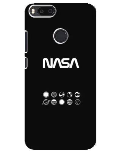 Чехол для Xiaomi Mi A1 / Mi 5X с картинкой «NASA — технический принт»
