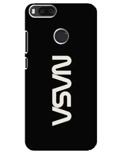 Чехол для Xiaomi Mi A1 / Mi 5X с картинкой «NASA — вертикальный логотип»