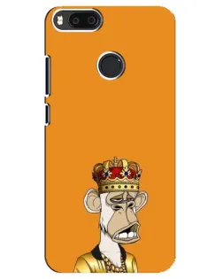 Чехол для Xiaomi Mi A1 / Mi 5X с картинкой «Золотая обезьяна Bored Ape»