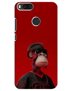 Чохол для Xiaomi Mi A1 / Mi 5X з картинкою «Bored Ape в червоному» Чохол для Xiaomi Mi A1 / Mi 5X з картинкою «Bored Ape в червоному»